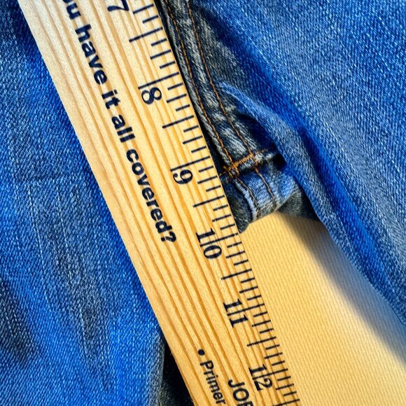 Gap 1969 Jeans Mens 31x32 Skinny Pool Shark Wash Distressed - Picture 8 of 15